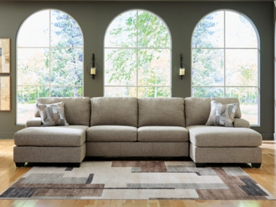 Newellen Sectional with Double Chaise