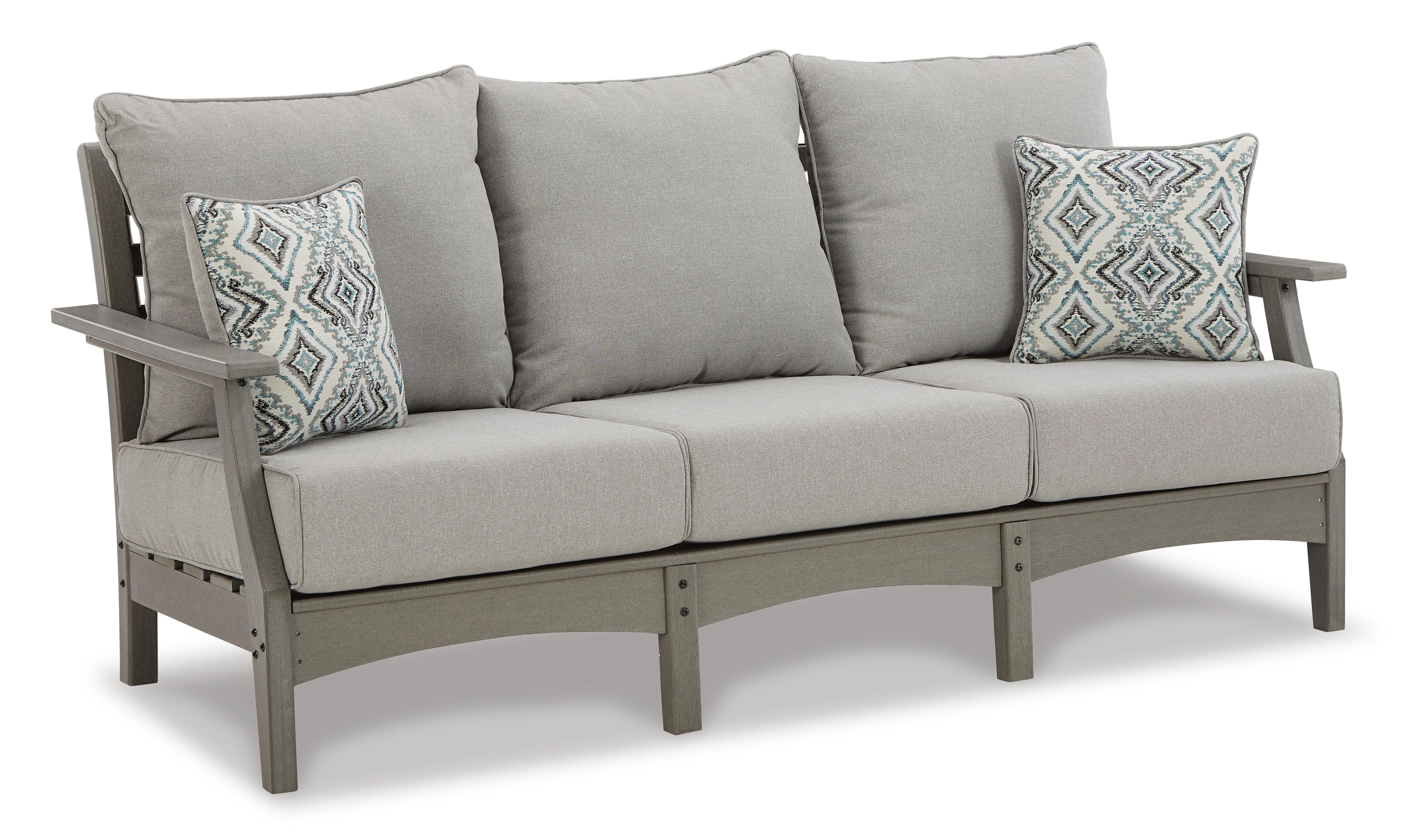 Visola Outdoor Sofa and Loveseat Set