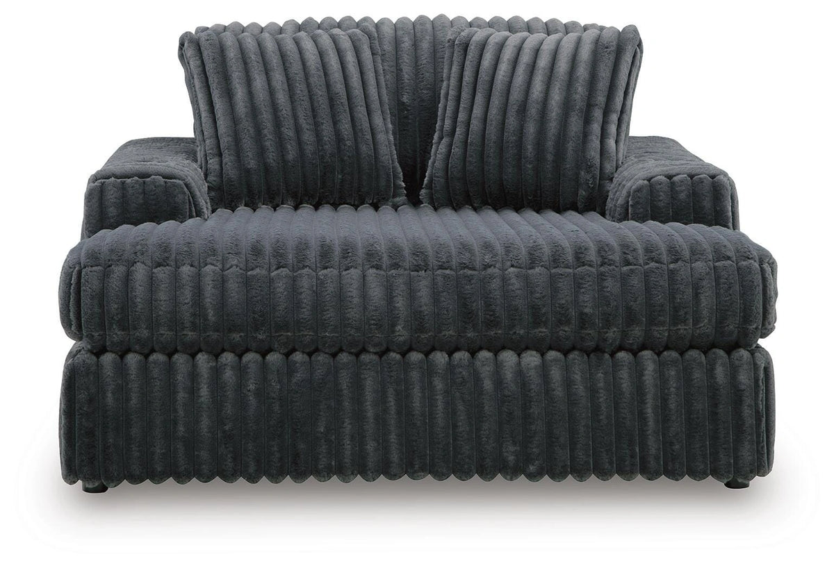 Midnight-Madness Oversized Chaise