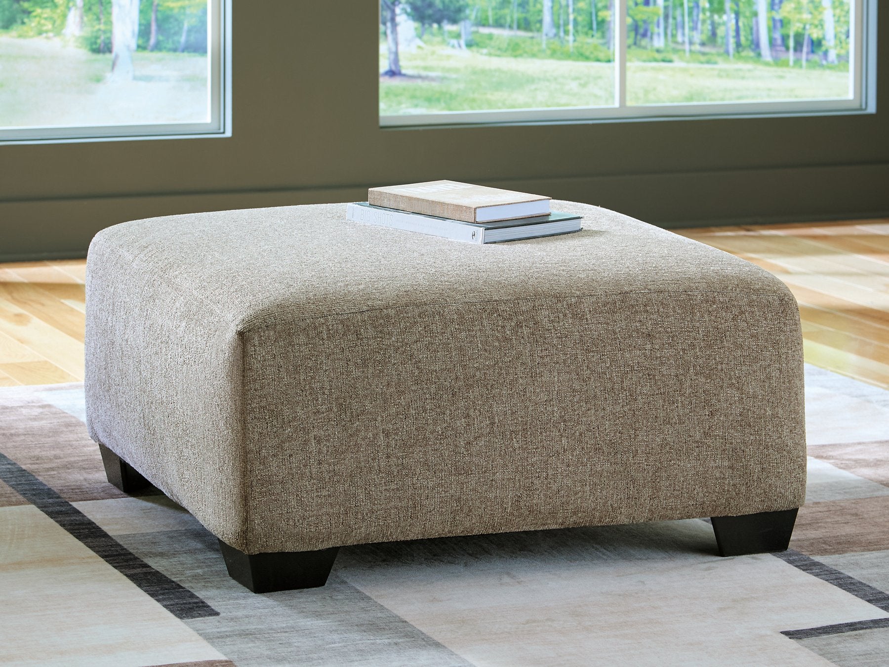 Newellen Oversized Accent Ottoman