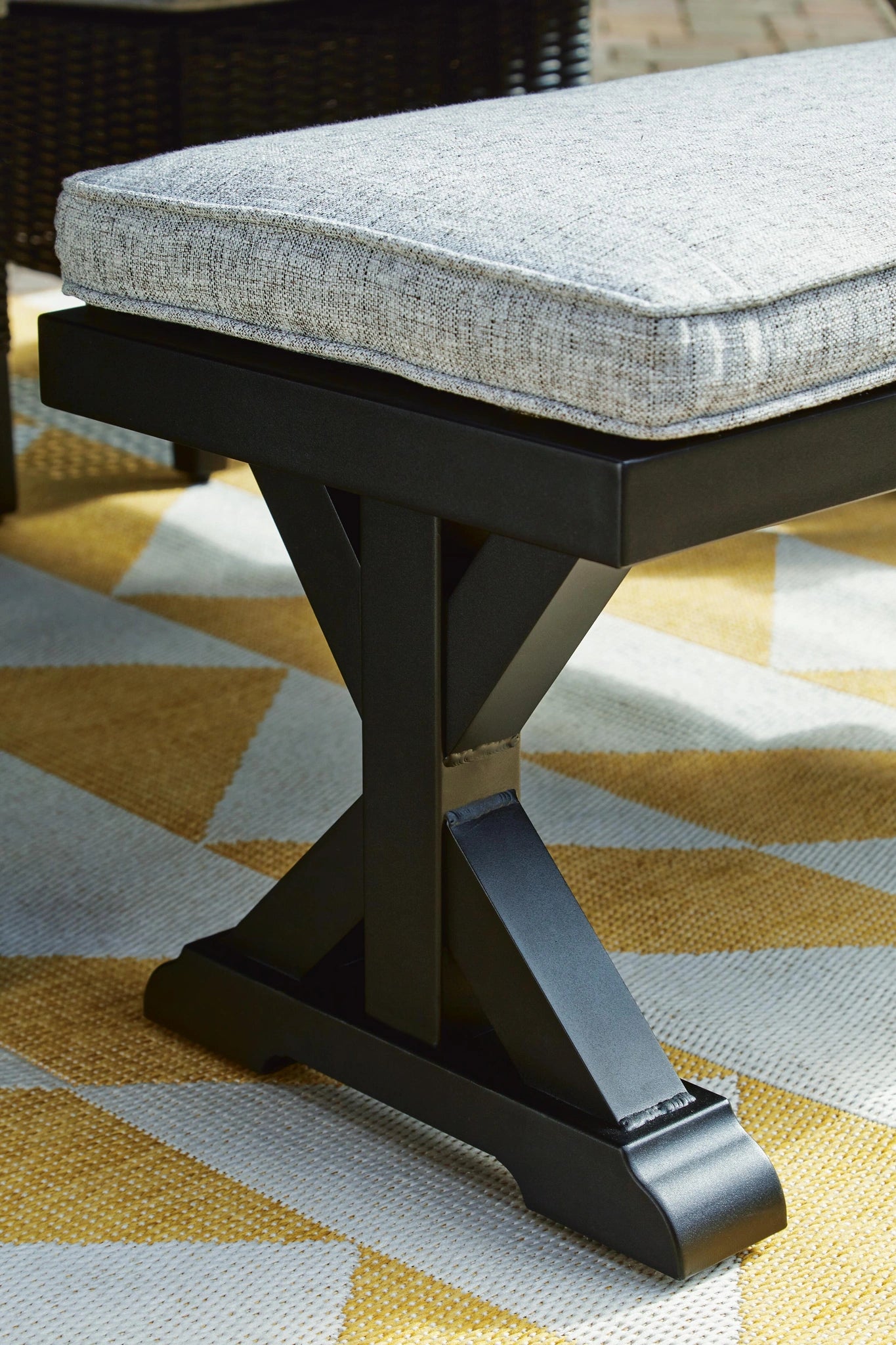 Beachcroft Outdoor Bench with Cushion