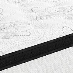 Chime 12 Inch Hybrid 2-Piece Mattress Set