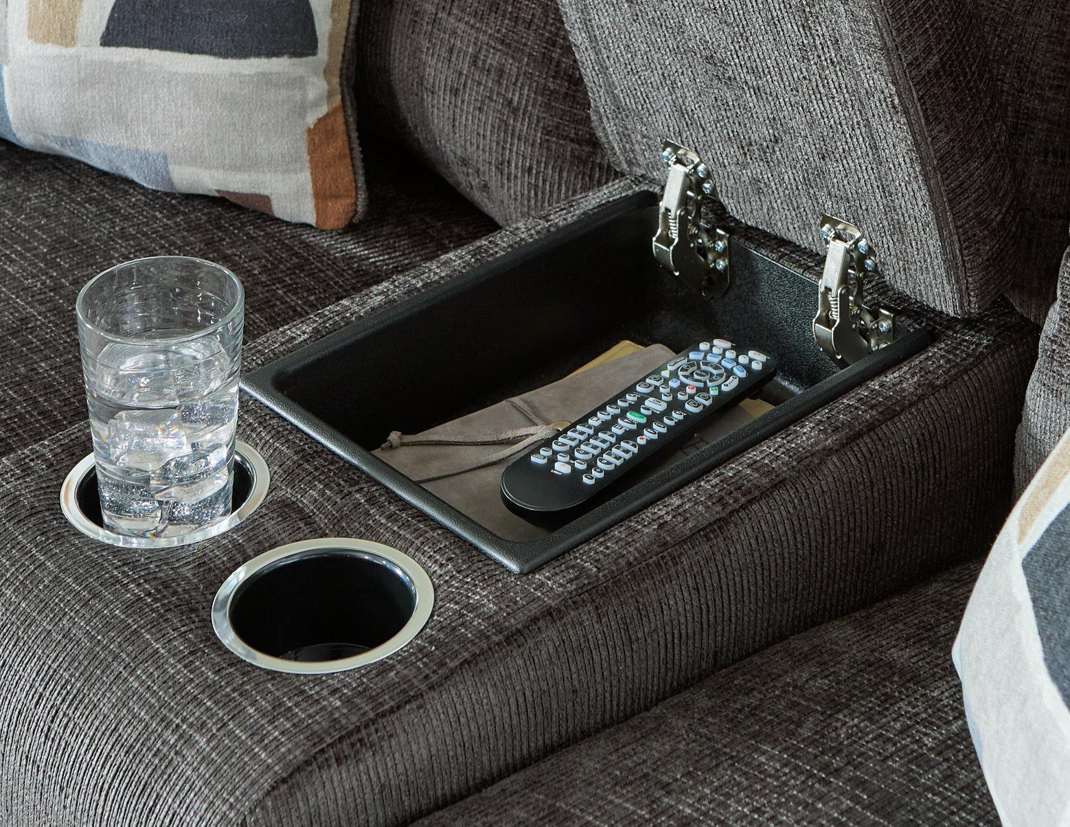 Kanlow Reclining Loveseat with Console